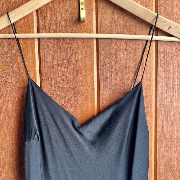 ASCENO Lyon Silk Satin Slip Dress Small - Picture 10 of 16